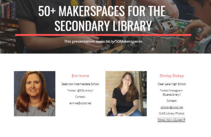 50+ Makerspaces for the Secondary Library icon