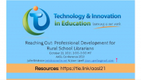Reaching Out: Professional Development for Rural School Librarians icon