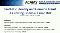 Synthetic Identity and Genuine Fraud: A Growing Financial Crime Risk icon