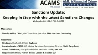 Sanctions Update: Keeping in Step with the Latest Sanctions Changes icon