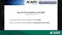 Special Presentation and Q&A icon