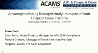 Advantages of Using Managed Analytics as Part of Your Financial Crime Platform icon
