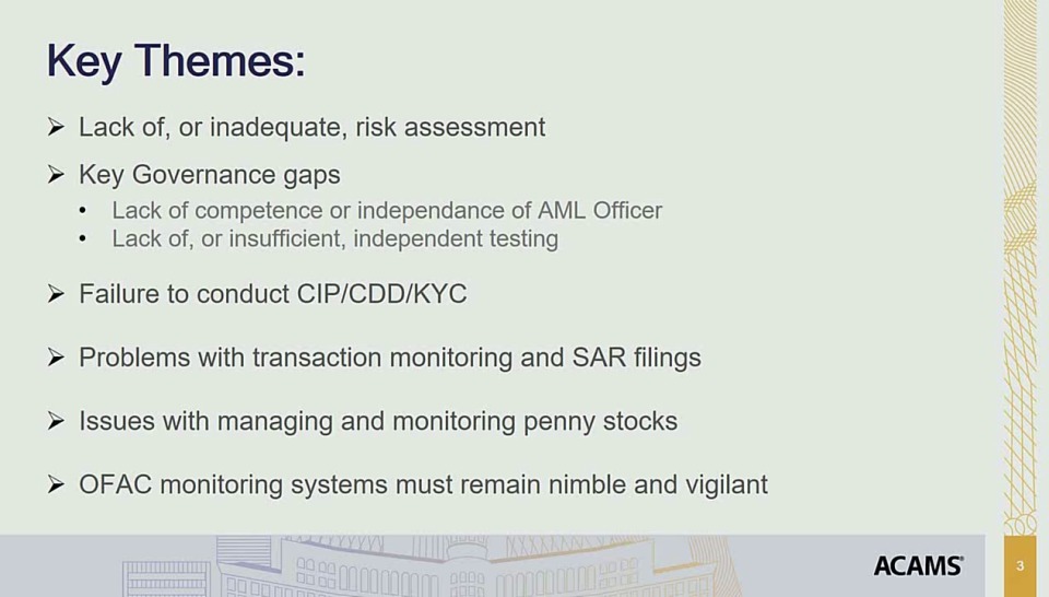 Lessons Learned from Recent Enforcement Actions and CMPs icon