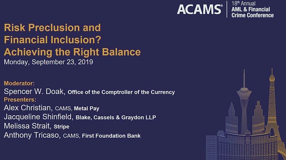 Risk Preclusion and Financial Inclusion? Achieving the Right Balance icon