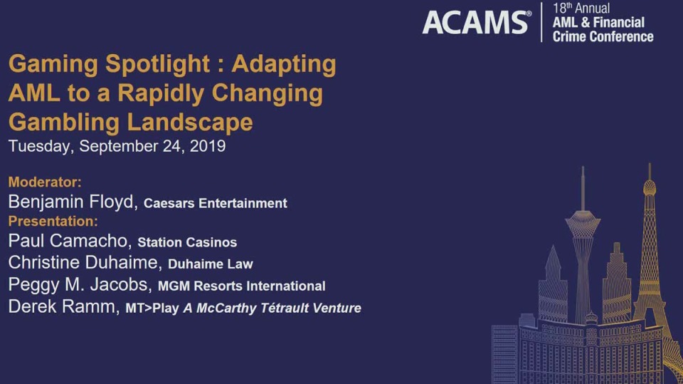 Gaming Spotlight: Adapting AML to a Rapidly Changing Gambling Landscape  icon