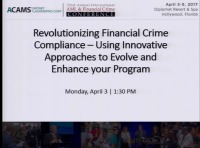 Revolutionizing Financial Crime Compliance - Using Innovative Approaches to Evolve and Enhance Your Program - Presented by EY icon