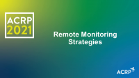 Remote Monitoring Strategies