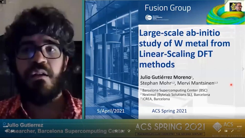 Largescale abinitio study of tungsten metal from linearscaling