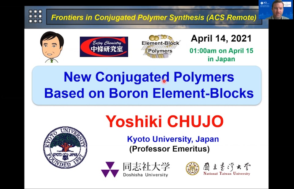 New Conjugated Polymers Based On Boron Element-blocks