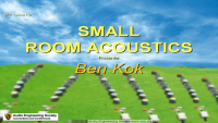 Small Room Acoustics