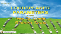 Loudspeaker Parameters