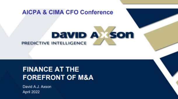 Finance at the Forefront of M&A