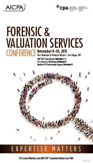 Forensic & Valuation Services Conference 2015 - Virtual icon