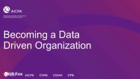 Data-Driven Leader Session 2: Becoming a Data-Driven Organization