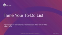Tame Your To-Do List: Top Strategies: Overcome Your Overwhelm & Make Time for What Matters Most icon