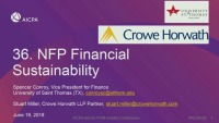 Not-for-Profit Financial Sustainability icon