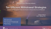 Solving the Retirement Crisis - Creating Tax-Efficient Withdrawal Strategies To Optimize Retirement Income - Presented by Retiree Income