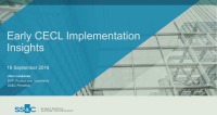 Early CECL Implementations Insights: The Expected and Unexpected icon