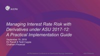 Practical Strategies to Manage Interest Rate Risk Using Derivatives