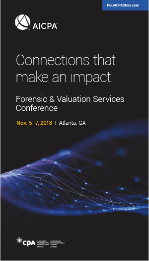 Forensic & Valuation Services Conference 2018 icon