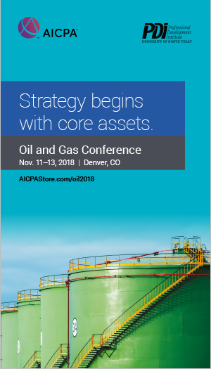 AICPA/PDI Oil and Gas Conference 2018 icon
