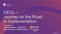 CECL - Journey on the Road to Implementation icon