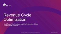 Revenue Cycle Optimization  icon