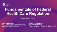 Fundamentals of Federal Health Care Regulation icon