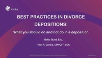 Best Practices in Divorce Depositions: What You Should and Should Not Do in a Deposition
