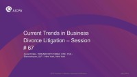 Current Trends in Business Divorce Litigation