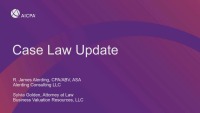Case Law Update on Crucial Recent Valuation and Damages Rulings