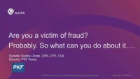 Are You a Victim of Fraud? Probably. So What Can You Do About it... icon
