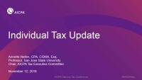 Individual Tax Update