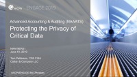 Protecting the Privacy of Critical Data (NAA, FIN)