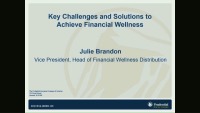 Key Challenges and Solutions to Achieve Financial Wellness - Presented by Prudential