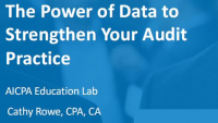The Power of Data to Strengthen Your Audit Practice, presented by Wolters Kluwer (PST, NAA)