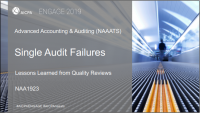 Single Audit Failures: Lessons from Quality Reviews