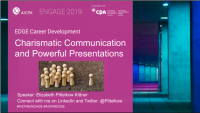 Charismatic Communication and Powerful Presentations