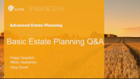 Basic Estate Planning Q&A