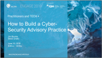 How to Build a Cybersecurity Advisory Practice