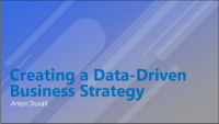 Creating a Data-Driven Business Strategy 