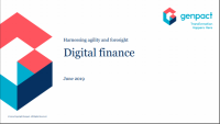 Digital Finance: Harnessing Agility and Foresight - Presented by Genpact