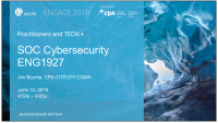 SOC for Cybersecurity (PST, NAA)