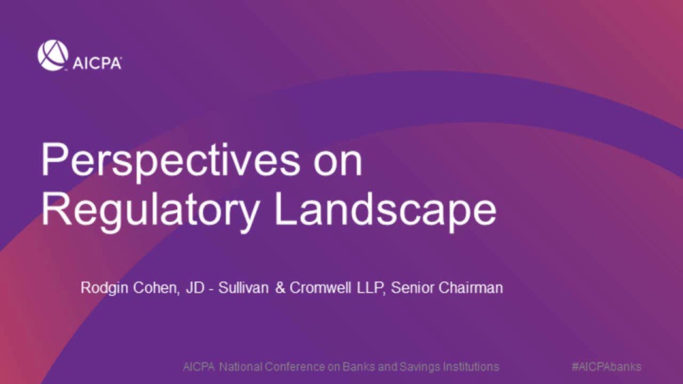 Final Remarks | Perspectives on Regulatory Landscape