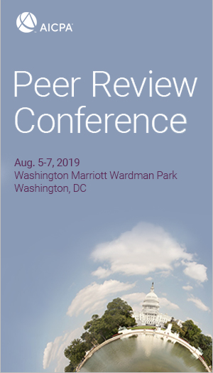 Peer Review Conference 2019
