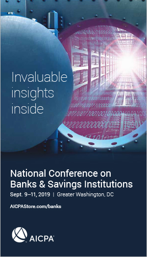 National Conference on Banks & Savings Institutions 2019