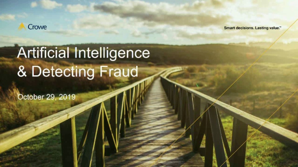 Artificial Intelligence and Detecting Fraud In Government