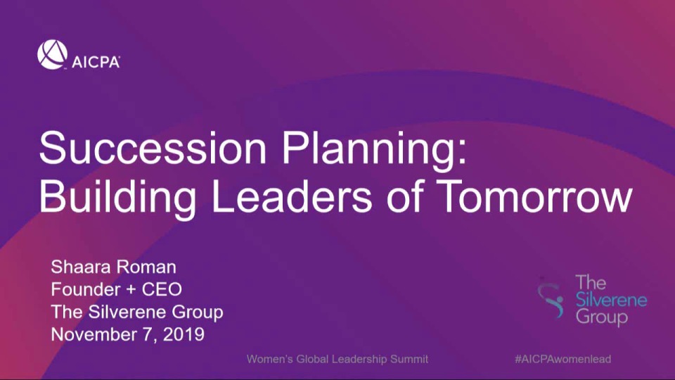 Succession Planning: Building Leaders of Tomorrow