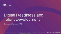 Digital Readiness & Talent Development