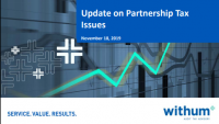Partnership Tax Update